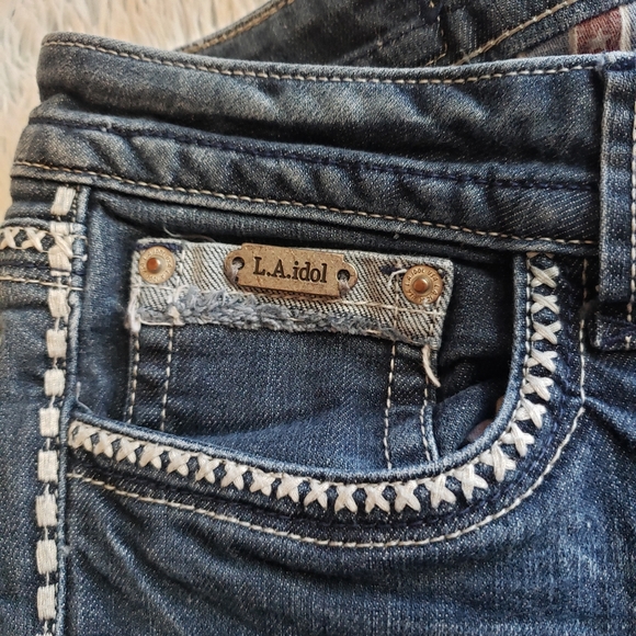 L.A.Idol USA womens jeans size 9 - Picture 4 of 7